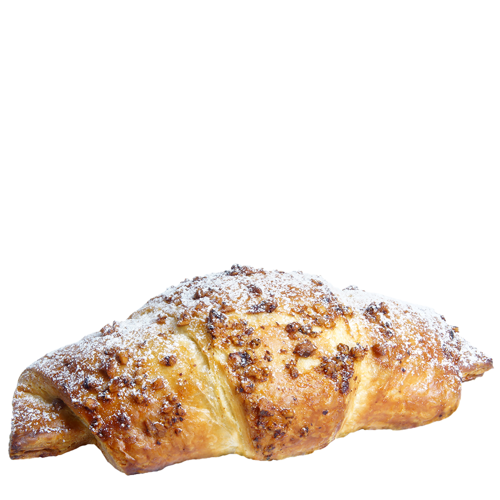 PP Chocolat croissant  chocolate Les produits de boulangerie. Croissant fourré au chocolat aux noix et de gianduja. Précuit et surgelé