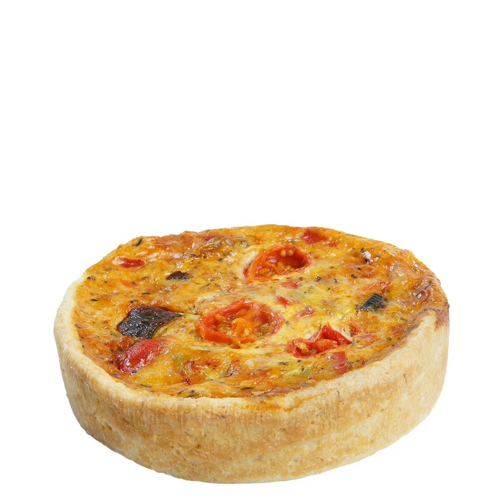 HB Ratatouille tartlet 12 cm Backware, Quiche Ratatouille, Vorgebacken und tiefgekühlt